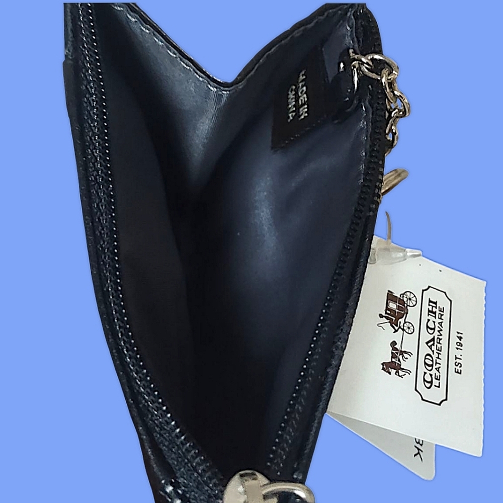 Coach Black Key & Card Holder - Picture 4 of 6